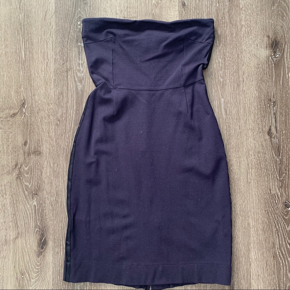 Gap tuxedo stripe dress